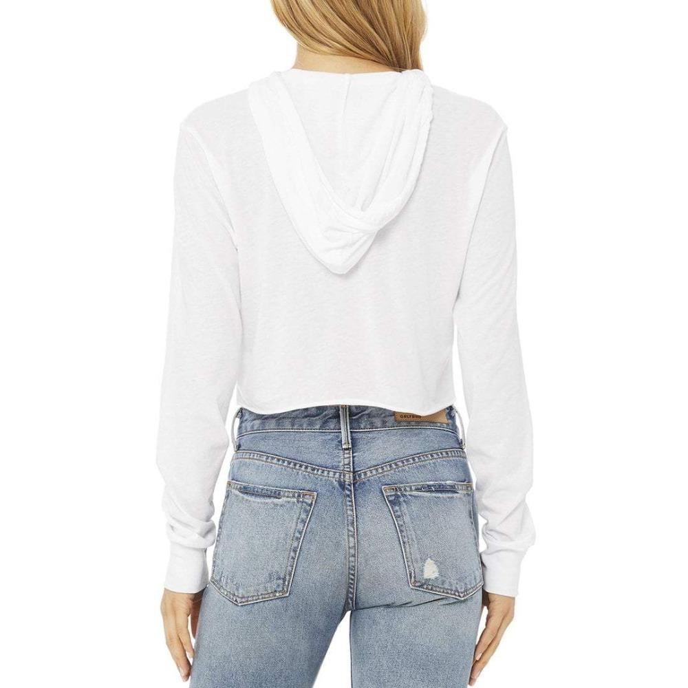 Queen Crop T-Shirt Hoodie