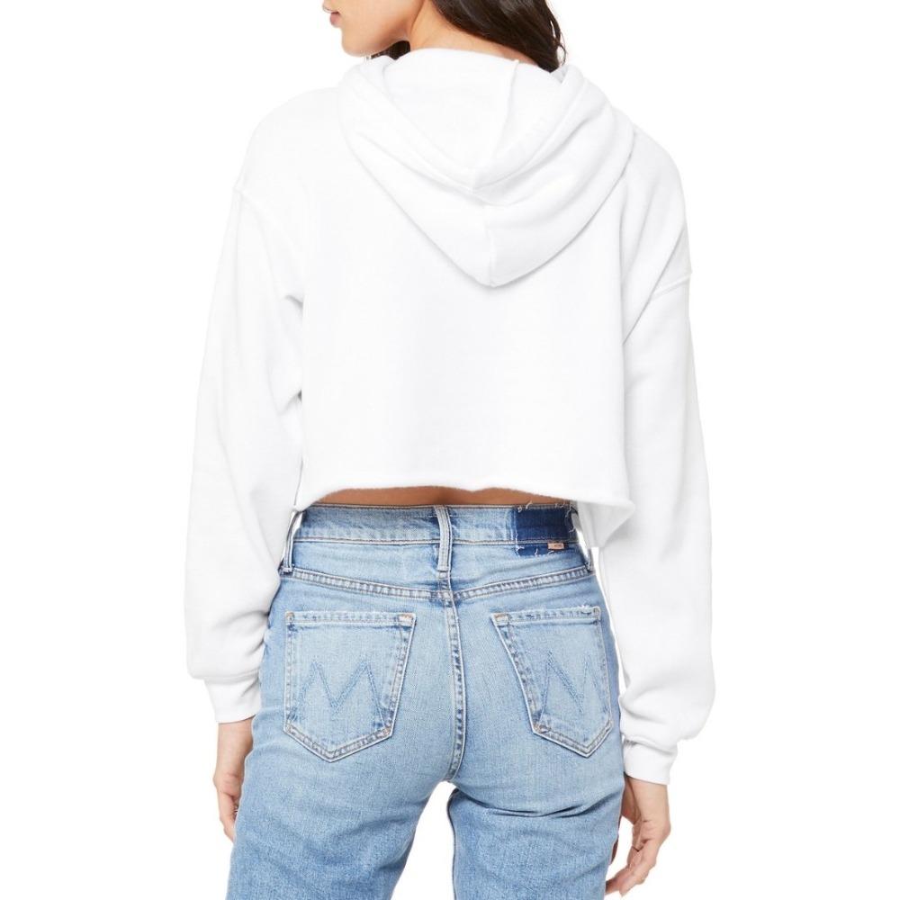 Queen Crop Hoodie
