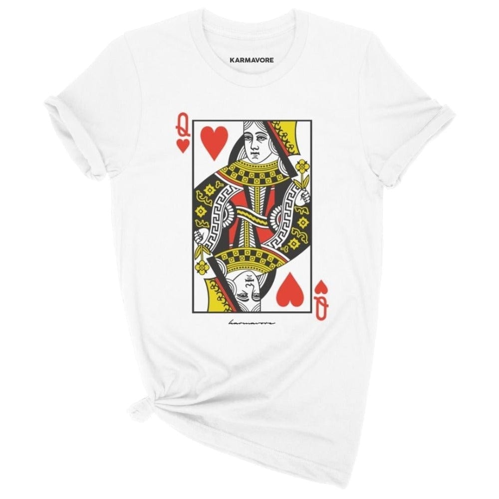 Karmavore Queen Of Hearts Premium Tee