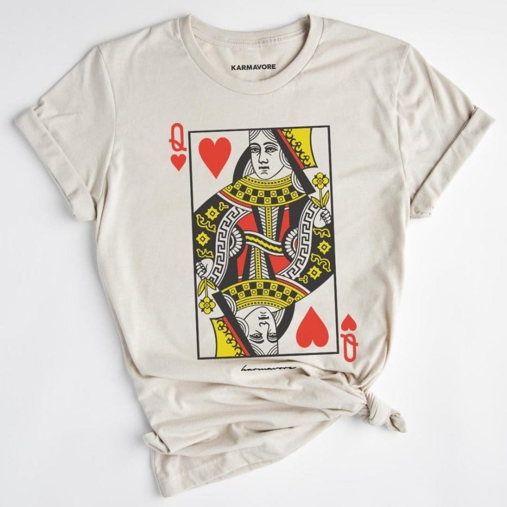 Karmavore Queen of Hearts Premium Tee