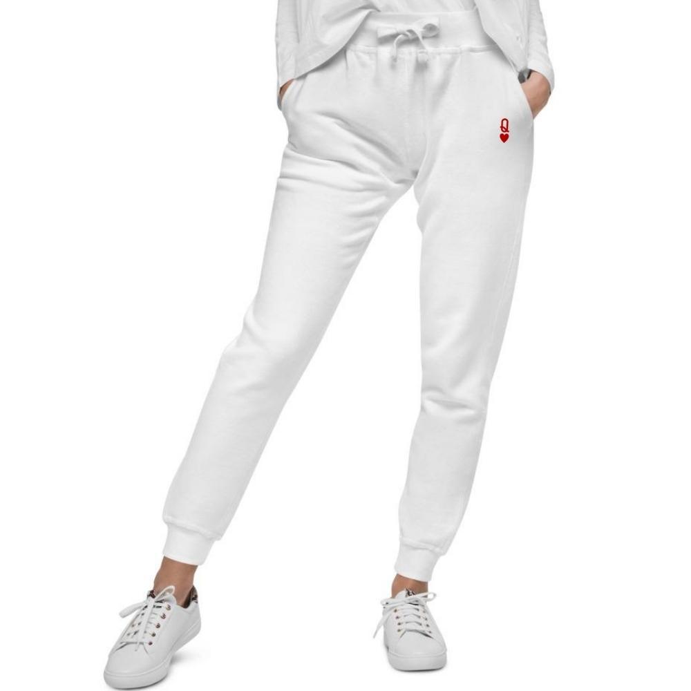 Queen White Sweatpants