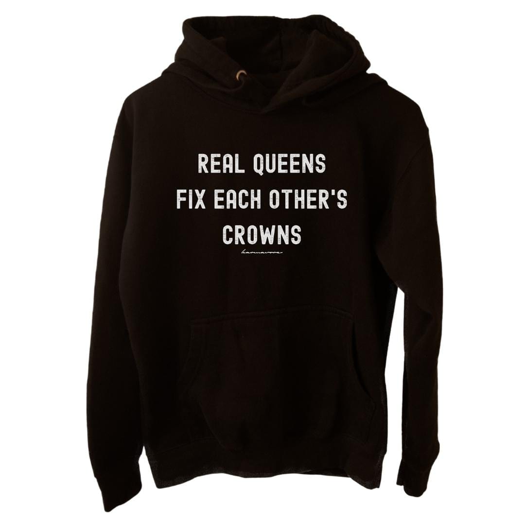 Karmavore Real Queens Ultra Hoodie Black / S