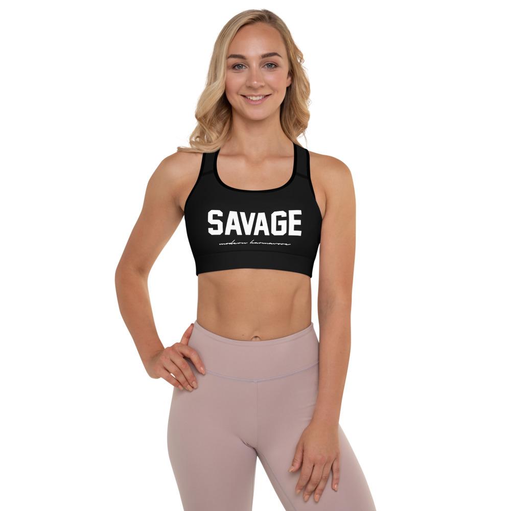Sorta Sweet Sorta Savage Savage Sports Bra XS