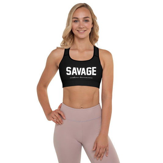 Sorta Sweet Sorta Savage Savage Sports Bra XS