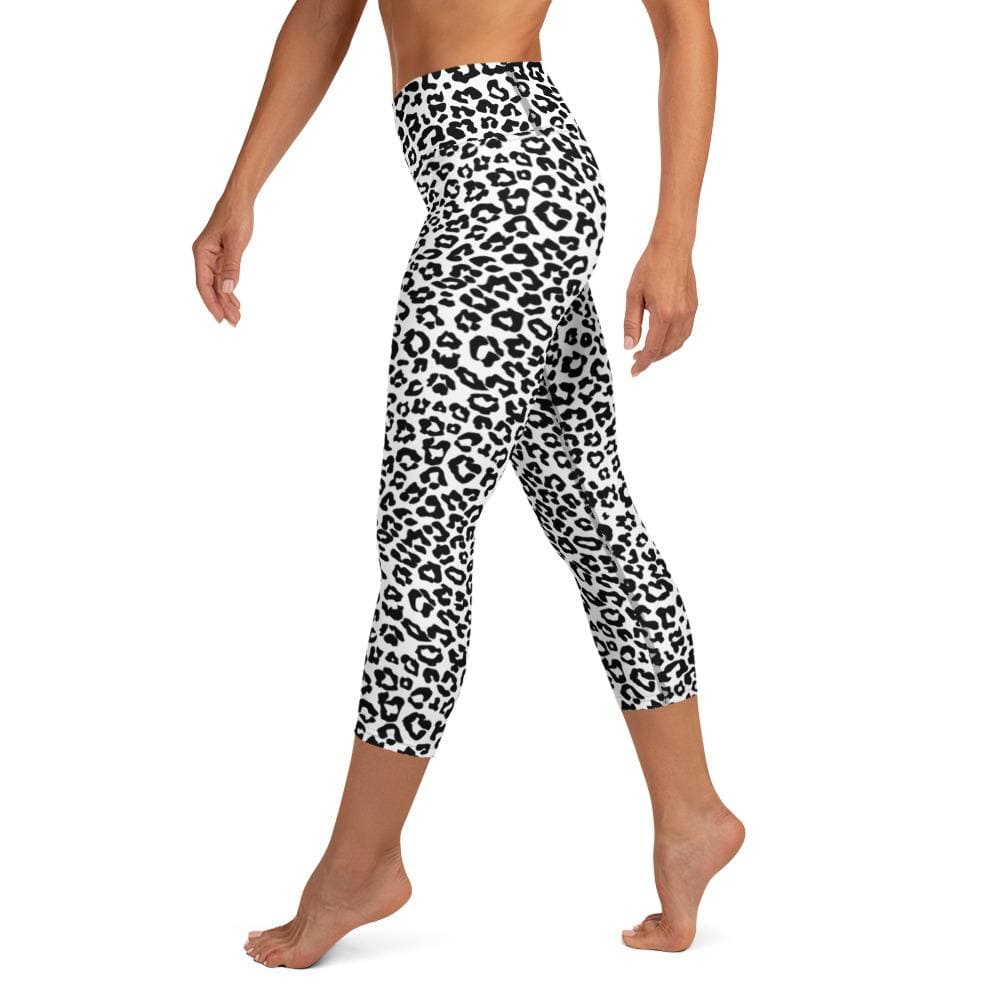 Karmavore Snow Leopard High Waist Capris