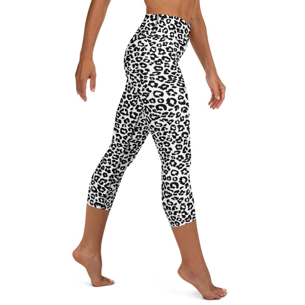Karmavore Snow Leopard High Waist Capris