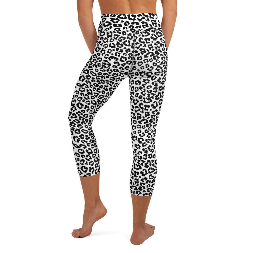 Karmavore Snow Leopard High Waist Capris