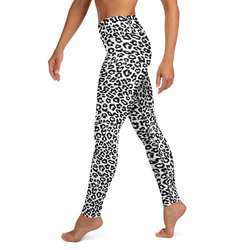 Snow Leopard High Waist Leggings