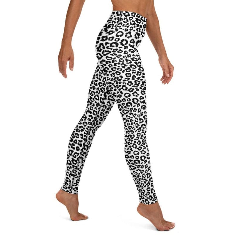 Snow Leopard High Waist Leggings