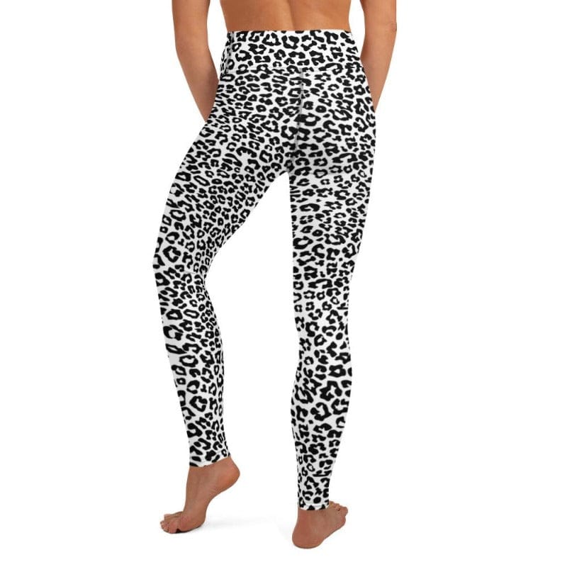 Snow Leopard High Waist Leggings