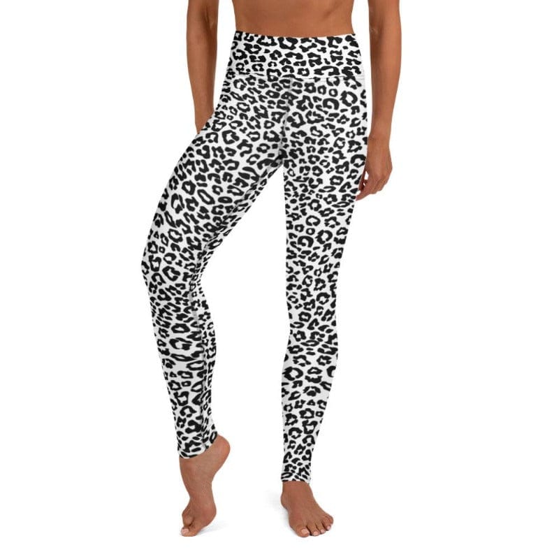 Snow Leopard High Waist Leggings