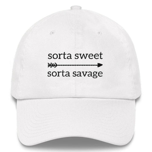 Sorta Sweet Sorta Savage Dad Hat