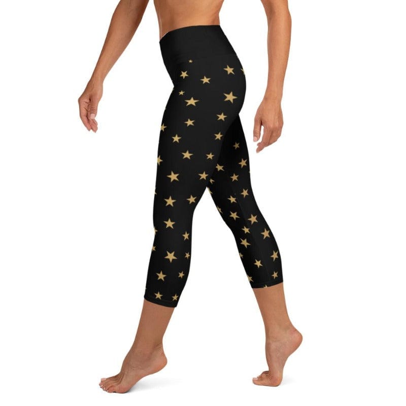 Starry Night High Waist Capris