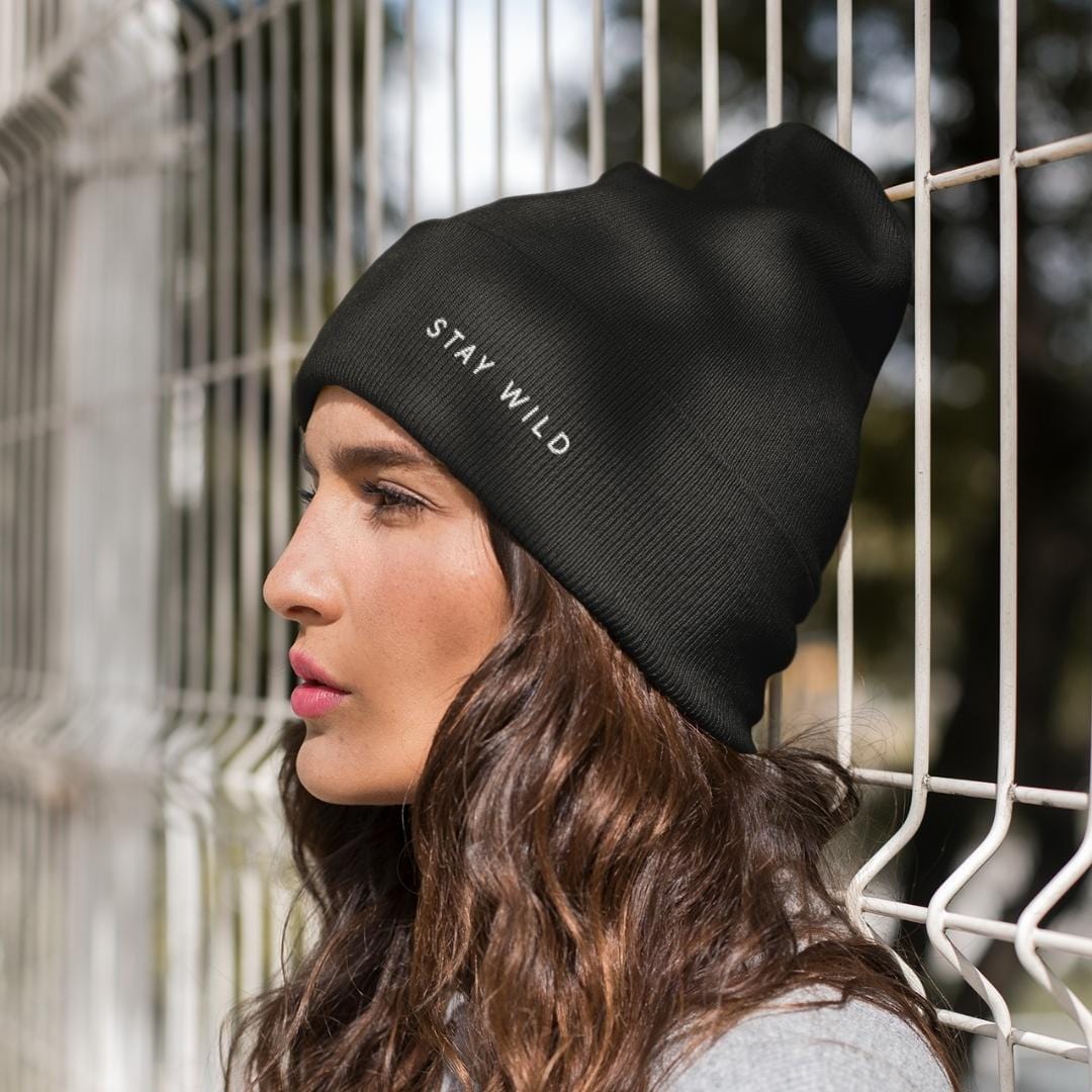 Karmavore Stay Wild Beanie Black