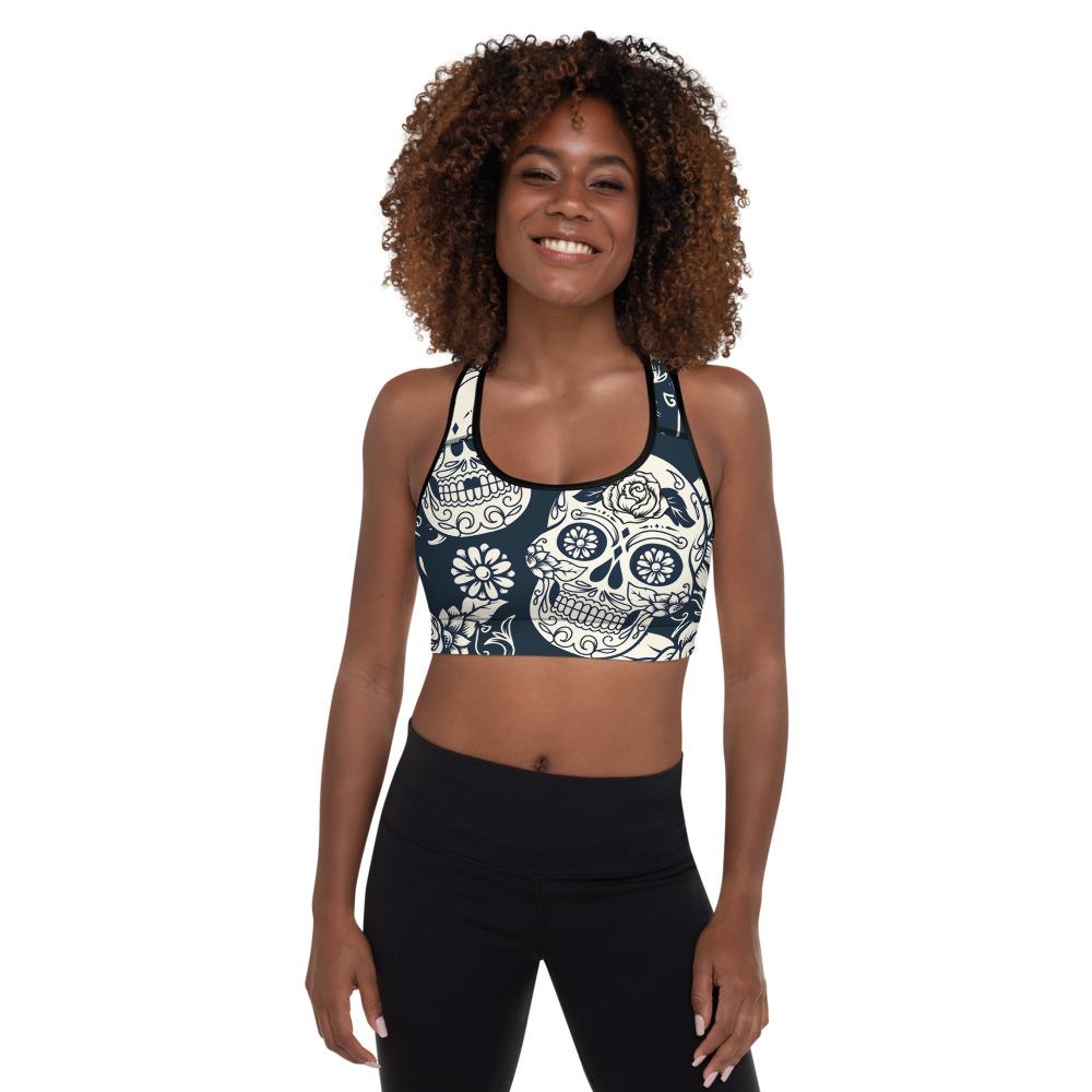 Karmavore Sugar Skull Sports Bra XS