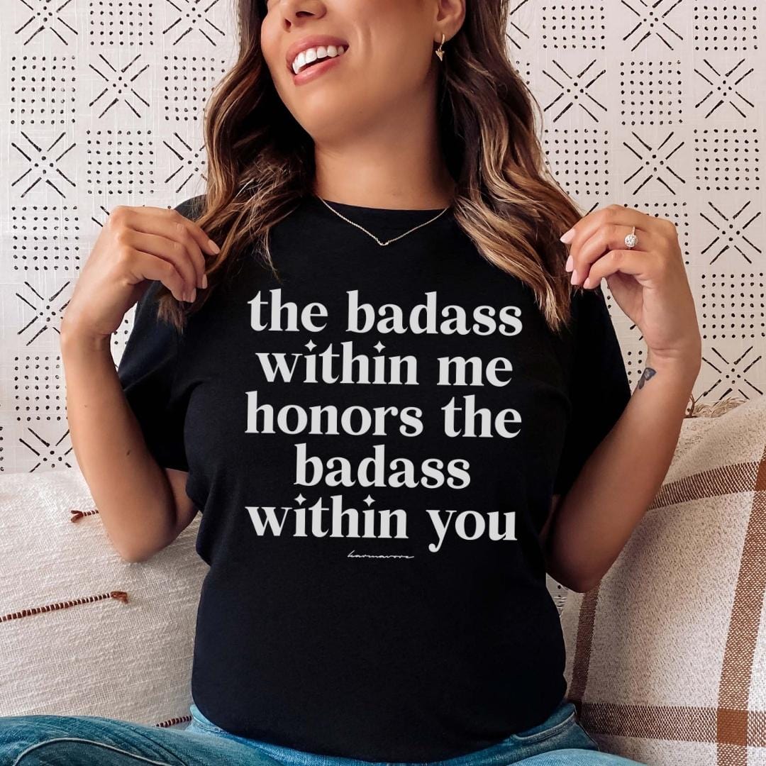 Karmavore The Badass Within Me Premium Tee S