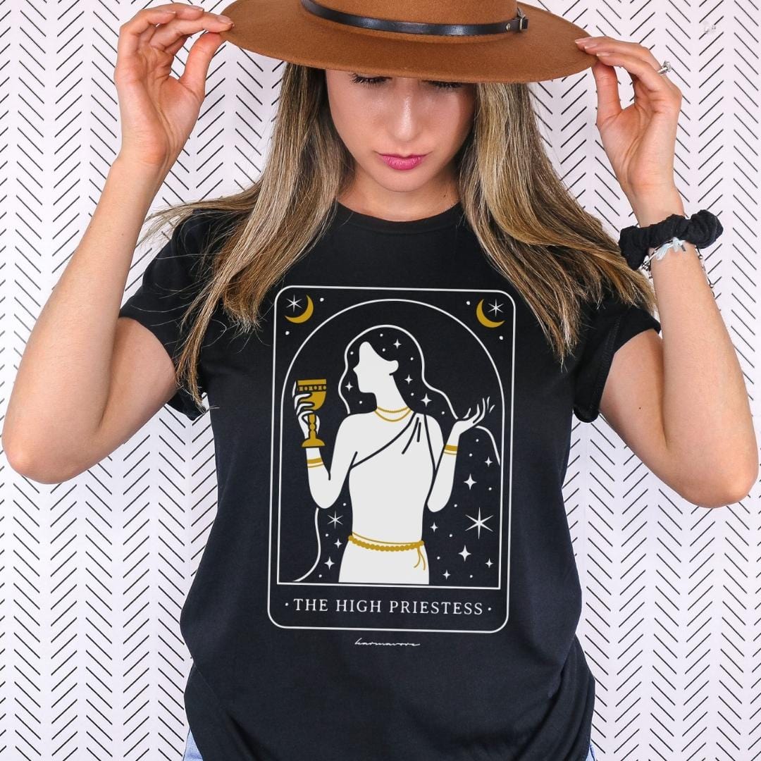 Karmavore The High Priestess Black T-Shirt