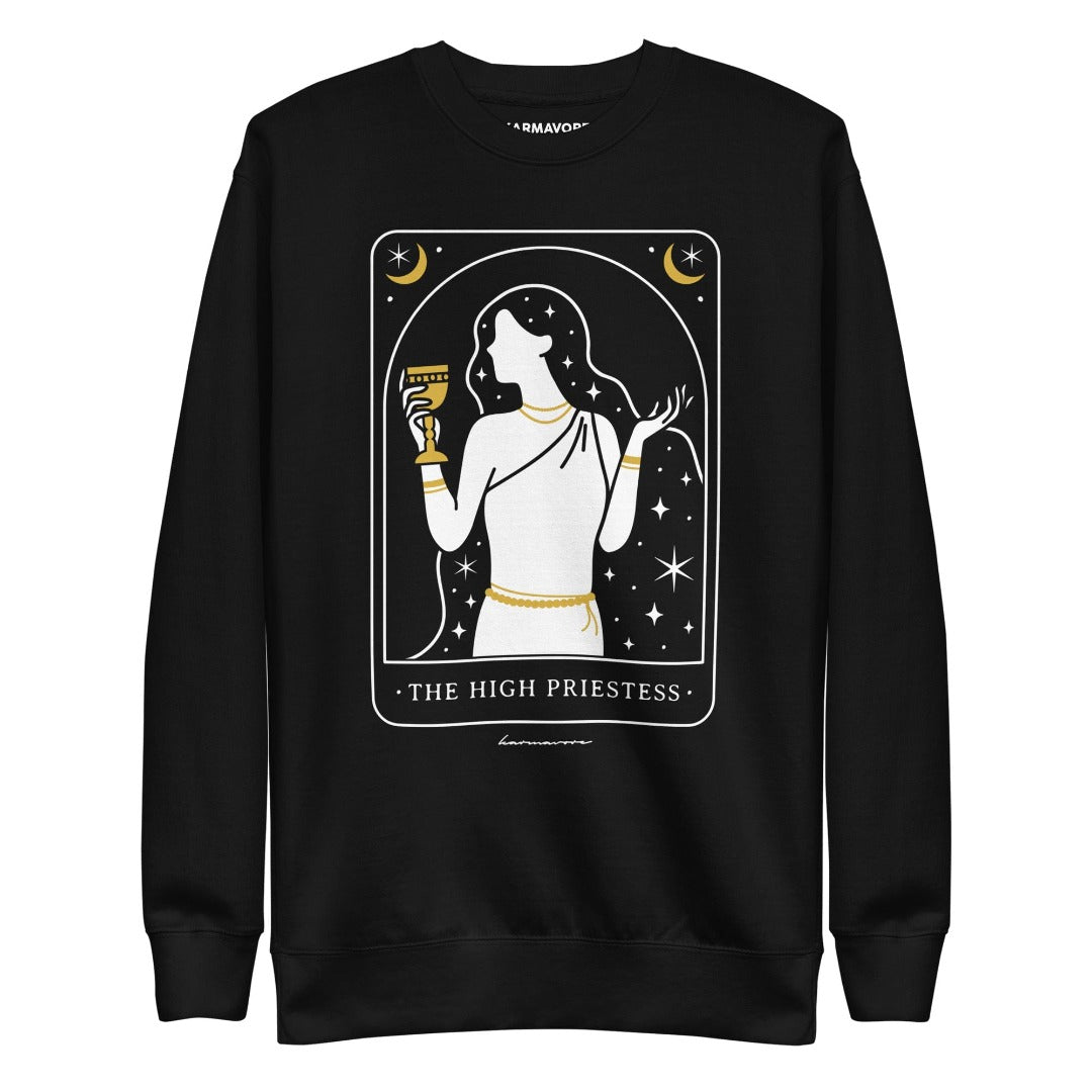 Karmavore The High Priestess Black Sweatshirt