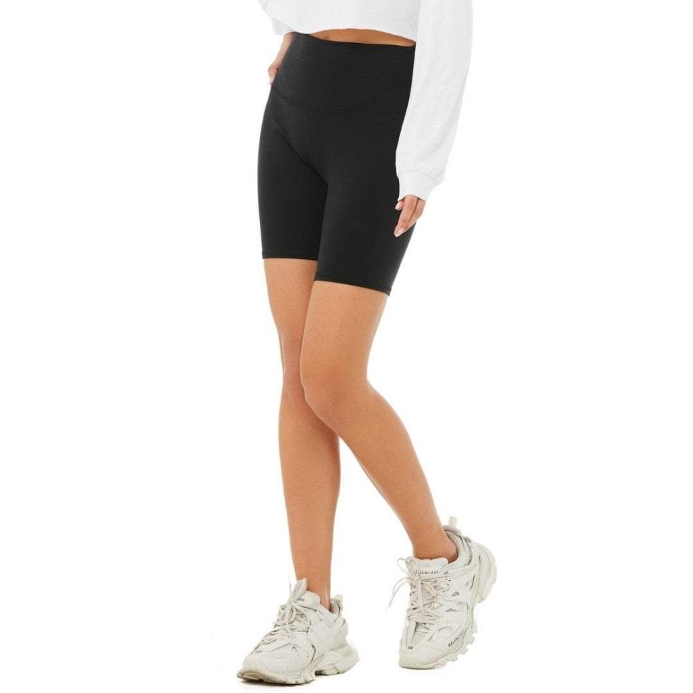 The Perfect Black Biker Short