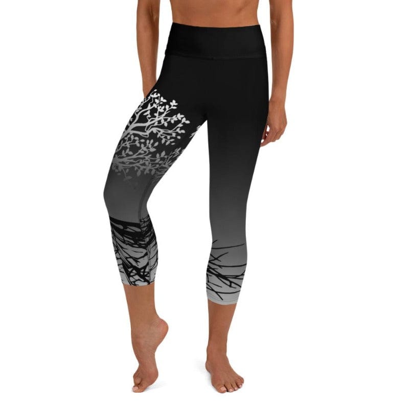 Tree of Life High Waist Capris