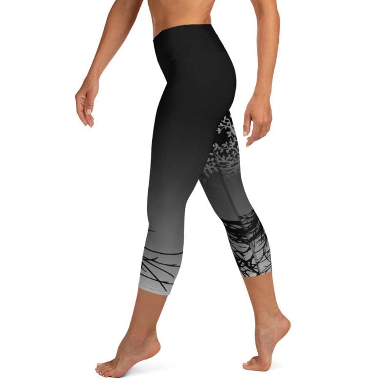 Tree of Life High Waist Capris