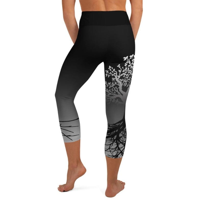 Tree of Life High Waist Capris
