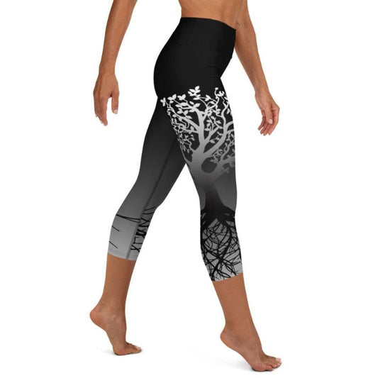 Tree of Life High Waist Capris