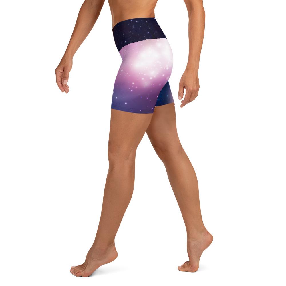 Karmavore Unicorn Galaxy High Waist Shorts