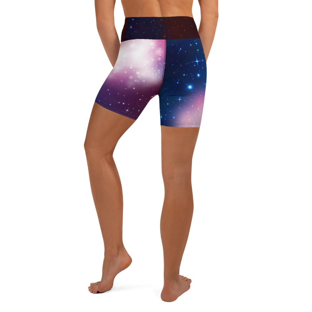 Karmavore Unicorn Galaxy High Waist Shorts