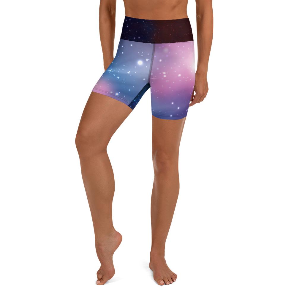 Karmavore Unicorn Galaxy High Waist Shorts XS