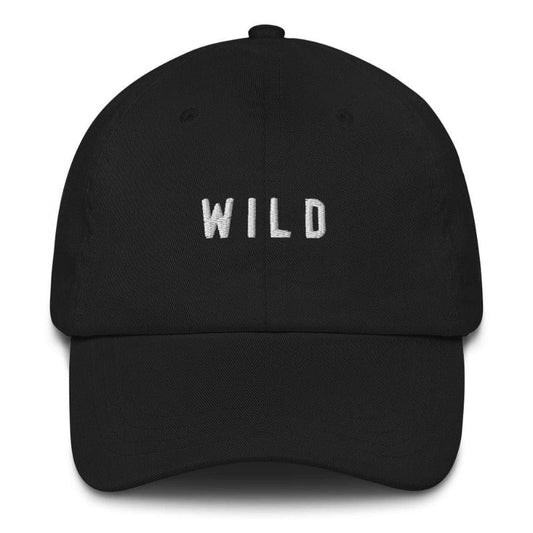 Wild Black Dad Hat