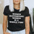 Karmavore Women Supporting Women Is A Whole Vibe Premium Tee Black / S